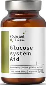 OstroVit Glucose System Aid with Berberine, Alpha Lipoic Acid, Cinnamon & Mulberry Специализирана Формула в Подкрепа на Въглехидратния Метаболизъм - 90 капсули, 30 дози
