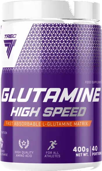 Trec Nutrition Glutamine High Speed Бързоусвоим Глутамин за Възстановяване