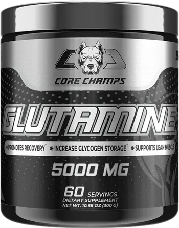 Core Champs by Kai Greene Glutamine Powder Чист L-глутамин за възстановяване и имунитет 300 грама