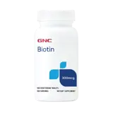 GNC Биотин 300 µg - 100 вегетариански таблетки, 100 дози