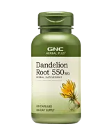 GNC Herbal Plus® Глухарче 550 мг - 100 капсули, 100 дози