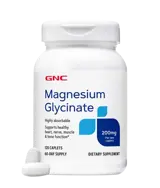 GNC Магнезий Глицинат 200 мг - 120 каплети, 60 дози