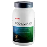 GNC Масло Черен Дроб Треска - 90 софтгел (меки) капсули, 90 дози