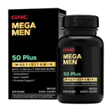 GNC Mega Men 50 Plus One Daily Мултивитамини за мъже над 50 х 60 капсули