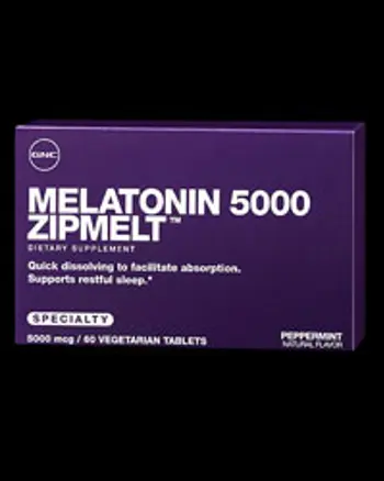 Melatonin Zipmelt 5000 мкг - 60 Таблетки, 60 Дози