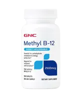 GNC Метил B-12 2 500 µg - 100 каплети, 100 дози