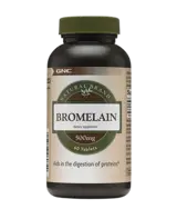 GNC Natural Brand™ Бромелаин 500 мг - 60 таблетки, 30 дози