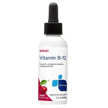 GNC Витамин В-12 1000 µg с Вкус на Череша - 60 мл