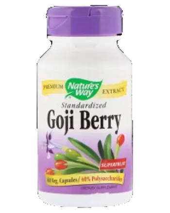 Nature's Way Standardized Goji Berry 500 mg За антиоксидантна защита и тонус х 60 капсули