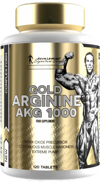 Kevin Levrone Gold Arginine AKG 1000 AAKG 1000 за мускулно напомпване и азотен оксид