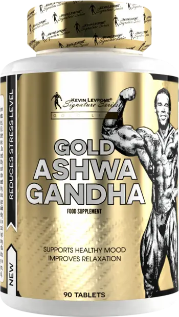 Kevin Levrone Gold Ashwagandha 300 мг Ашваганда - 90 таблетки, 45 дози