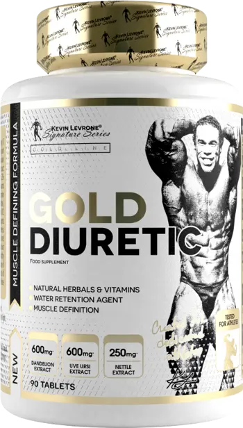 Kevin Levrone Gold Diuretic Herbal Water Retention Agent Диуретик - 90 таблетки, 90 дози