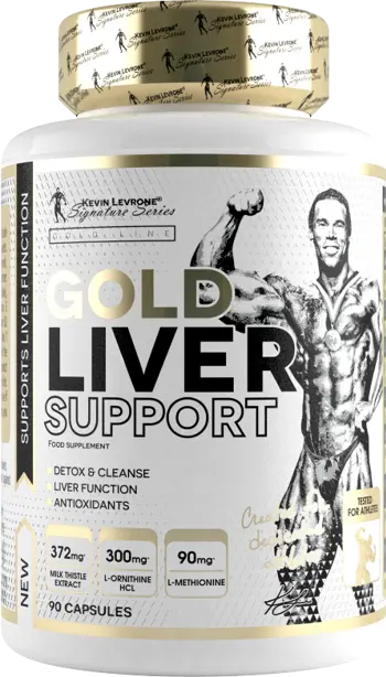 Kevin Levrone Gold Liver Support Detox & Cleanse Формула в Подкрепа на Черния Дроб - 90 капсули, 30 дози
