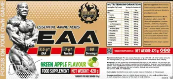 Dexter Jackson Gold Series EAA Powder Essential Amino Acids + Taurine