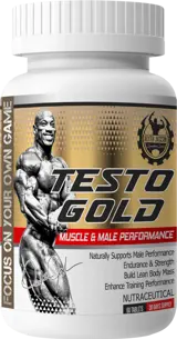 Dexter Jackson Gold Series Testo Gold Тестостеронов бустер за мъжка производителност х 60 таблетки