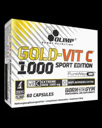 GOLD-VIT C 1000 mg sport edition 60 капсули
