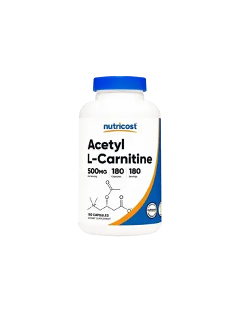 Nutricost Acetyl L-Carnitine 500 mg х 180 капсули