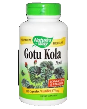 Nature's Way Gotu Kola 475 mg За здраве на вените и когнитивни функции х 180 капсули