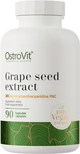 OstroVit Grape Seed Extract 400 мг Гроздово Семе Екстракт - 90 капсули, 90 дози