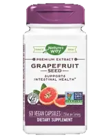 Nature's Way Grapefruit Seed 250 mg Подкрепа за храносмилането и имунитета х 60 веган капсули