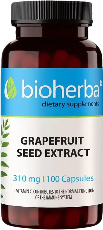 Bioherba Grapefruit Seed Extract 310 mg Екстракт от семена на грейпфрут и Витамин C