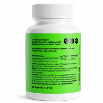 ZEINpharma Graviola 500 mg Гравиола за имунитет и антиоксидантна защита х 90 капсули