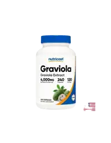 Nutricost Graviola Extract Гравиола – За имунитет и клетъчна защита х 240 капсули