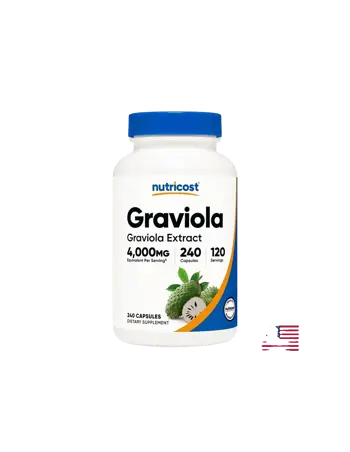 Nutricost Graviola Extract Гравиола – За имунитет и клетъчна защита х 240 капсули