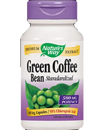 Nature's Way Green Coffee Bean 500 mg Екстракт от зелено кафе х 60 капсули
