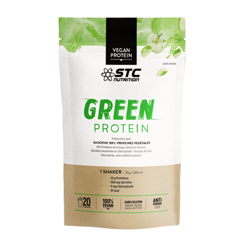 STC Nutrition Green Protein Веган протеин от тиква, киноа и коноп 500 g