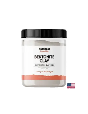 Nutricost Bentonite Clay Маска за лице, 454 g прах