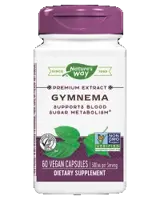 Nature's Way Gymnema 310 mg Подкрепа за кръвната захар х 60 веган капсули