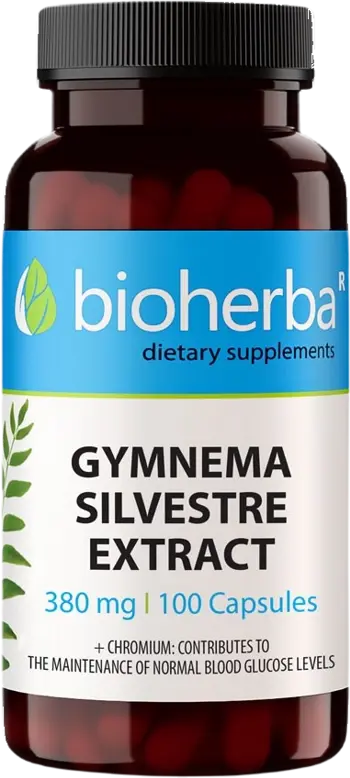 Bioherba Gymnema Sylvestre Extract 380 mg За контрол на кръвната захар