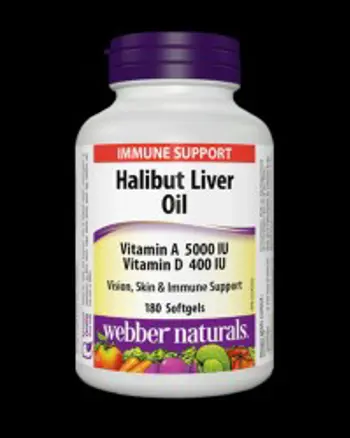 Halibut Liver Oil 180 Гел капсули