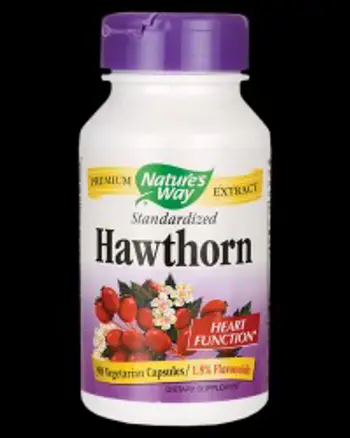 Nature's Way Hawthorn 465 mg В подкрепа на сърдечно-съдовата система х 90 капсули