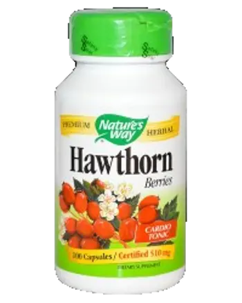 Nature's Way Hawthorn (fruit) 510 mg За сърдечно-съдовата система х 100 капсули