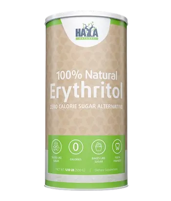 HAYA LABS 100% Natural Erythritol Еритритол Нaтypaлeн Пoдcлaдитeл