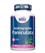 HAYA LABS Andrographis Paniculata 400 мг (Андрографис) - 60 капсули, 60 дози