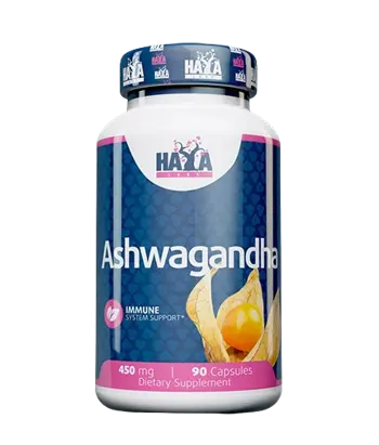 HAYA LABS Ashwagandha 450 мг Ашваганда - 90 капсули, 90 дози
