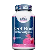 HAYA LABS Beet root Beta Vulgaris 500 мг Корен от Червено Цвекло - 100 капсули, 50 дози