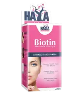 HAYA LABS Biotin Maximum Strength 10000 мкг Биотин - 100 таблетки, 100 дози