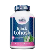 HAYA LABS Black Cohosh 100 мг (Черен Кохош) - 120 капсули, 60 дози