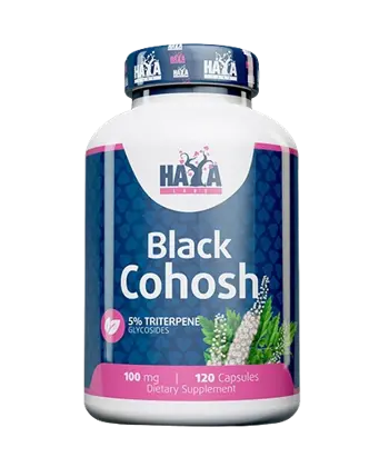 HAYA LABS Black Cohosh 100 мг (Черен Кохош) - 120 капсули, 60 дози