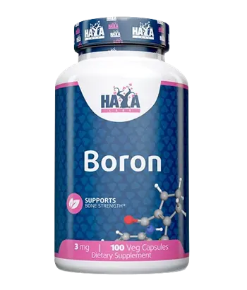 HAYA LABS Boron 3 мг Борон - 100 вег капсули, 100 дози