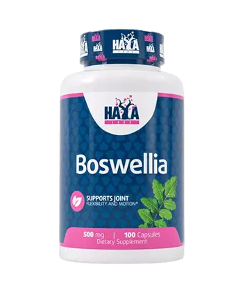 HAYA LABS Boswellia Extract 500 мг Екстракт от Босвелия - 100 капсули, 100 дози