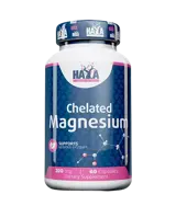 HAYA LABS Chelated Magnesium 200 мг - 60 капсули, 60 дози