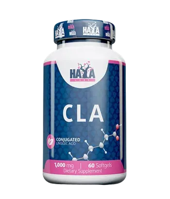 HAYA LABS CLA 1000 мг Cвъpзaнa Линoлoвa Киceлинa - 60 гел капсули, 60 дози