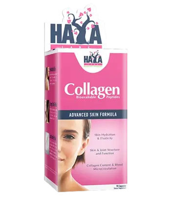 HAYA LABS Collagen 500 мг Колаген - 90 капсули, 90 дози