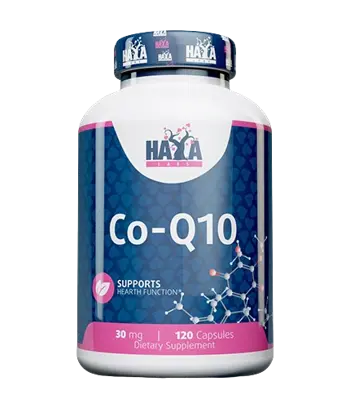 HAYA LABS Co-Q10 30 мг Коензим Q10 - 120 капсули, 60 дози