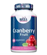 HAYA LABS Cranberry Fruit Extract 800 мг Червена Боровинка - 30 капсули, 30 дози